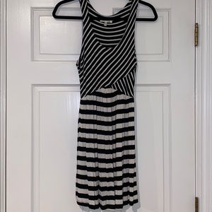 Monteau Striped Dress Size M